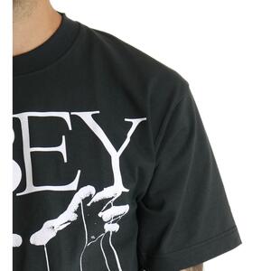 T-SHIRT MARIONETTE OBEY NERO